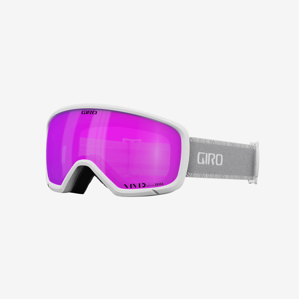 Giro Eyewear - Millie Vivid Goggle - white/grey chute;vivid pink S2 - one size