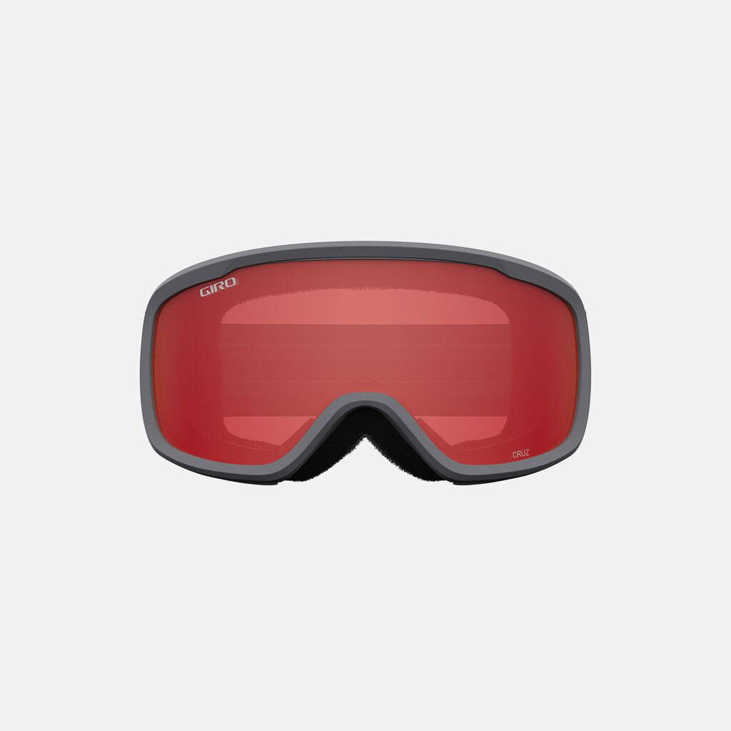 Giro Eyewear - Cruz Flash Goggle - grey wordmark;amber scarlet S2 - one size