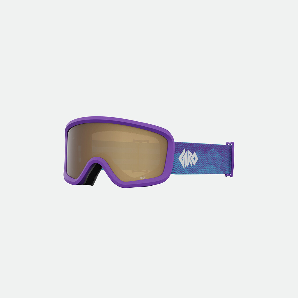 Giro Eyewear - Chico 2.0 Basic Goggle - purple linticular;amber rose S2 - one size