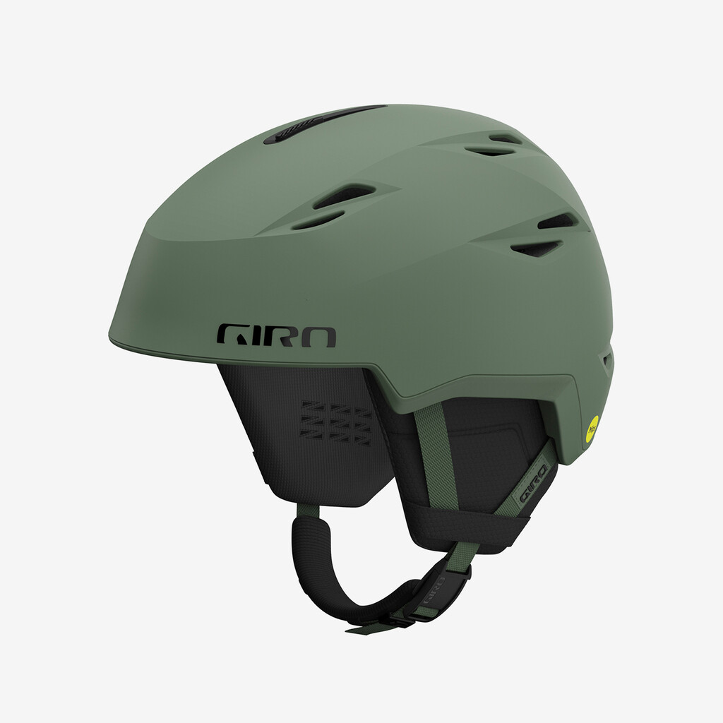 Giro Snow - Grid Spherical MIPS Helmet - matte green