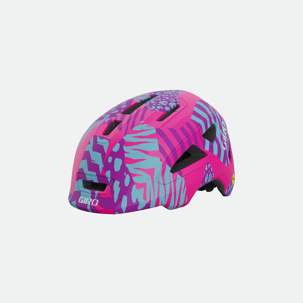 Giro Cycling - Scamp II MIPS Helmet - matte pink animal