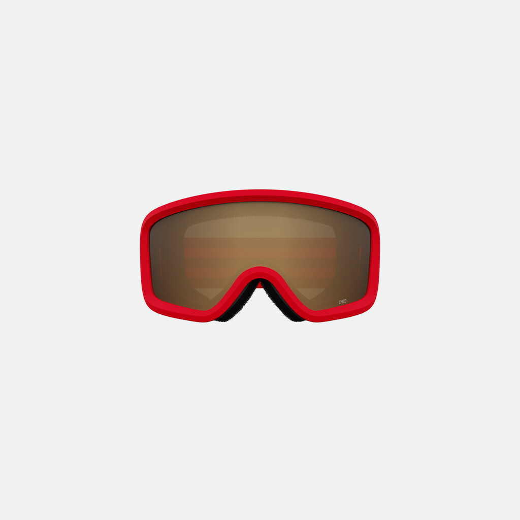 Giro Eyewear - Chico 2.0 Basic Goggle - red geo camo;amber rose S2 - one size