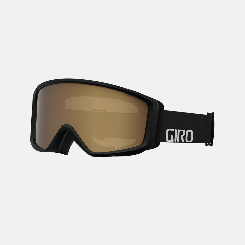 Giro Eyewear - Index 2.0 Basic Goggle - black wordmark amber rose S2 - one size