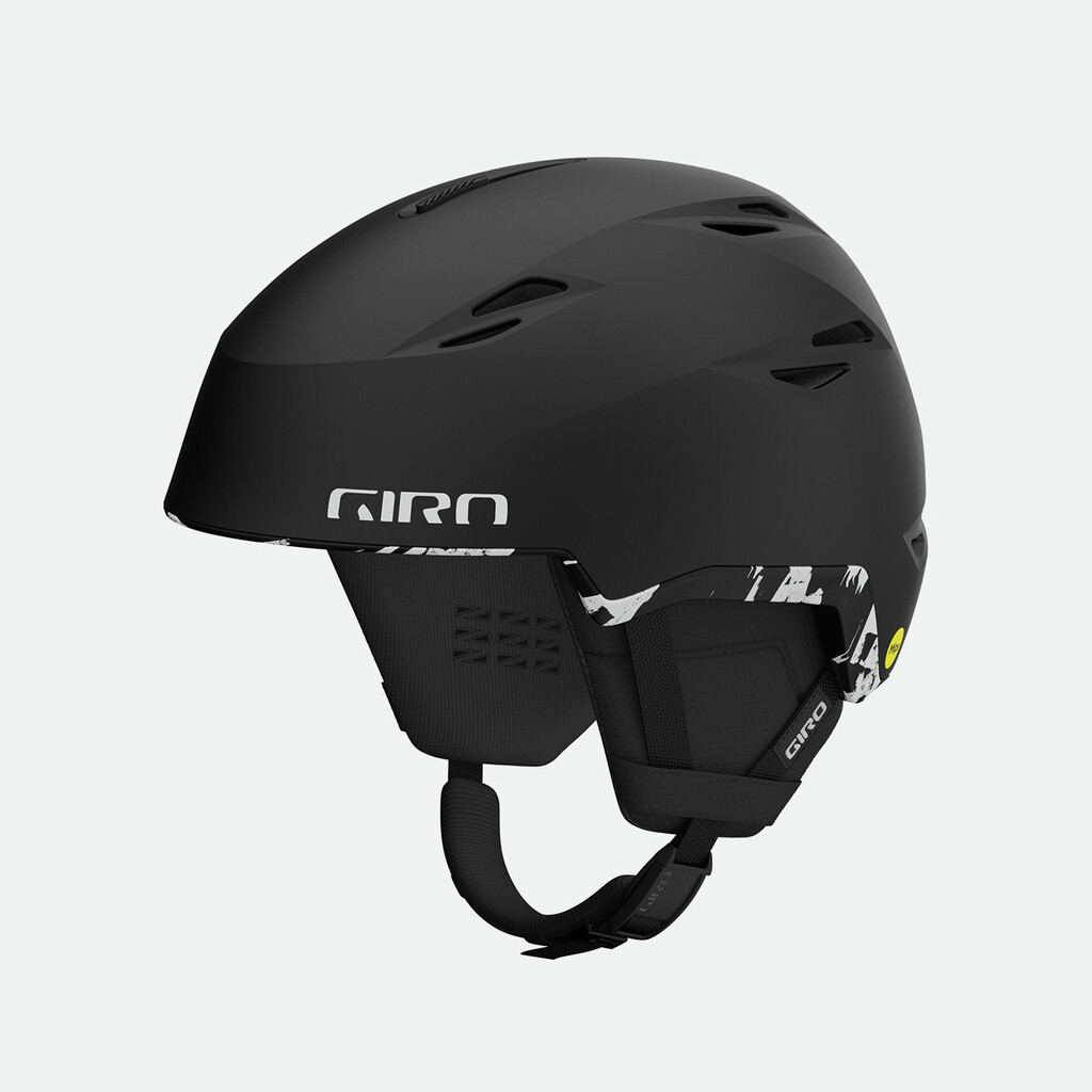 Giro Snow - Grid Spherical MIPS Helmet - matte black stained