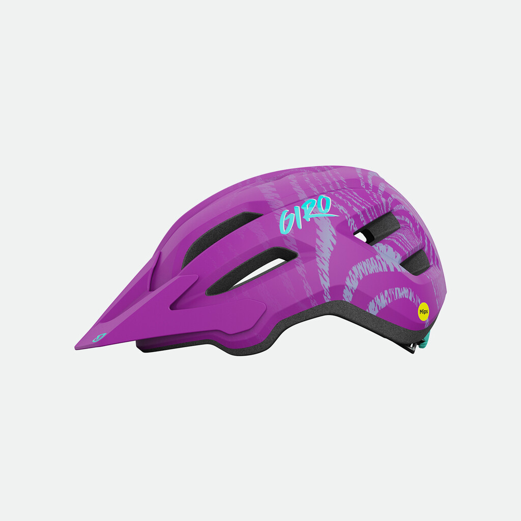 Giro Cycling - Fixture II Youth MIPS Helmet - matte purple ripple