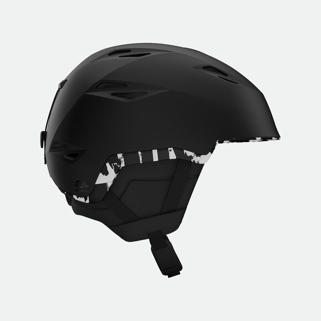 Giro Snow - Grid Spherical MIPS Helmet - matte black stained