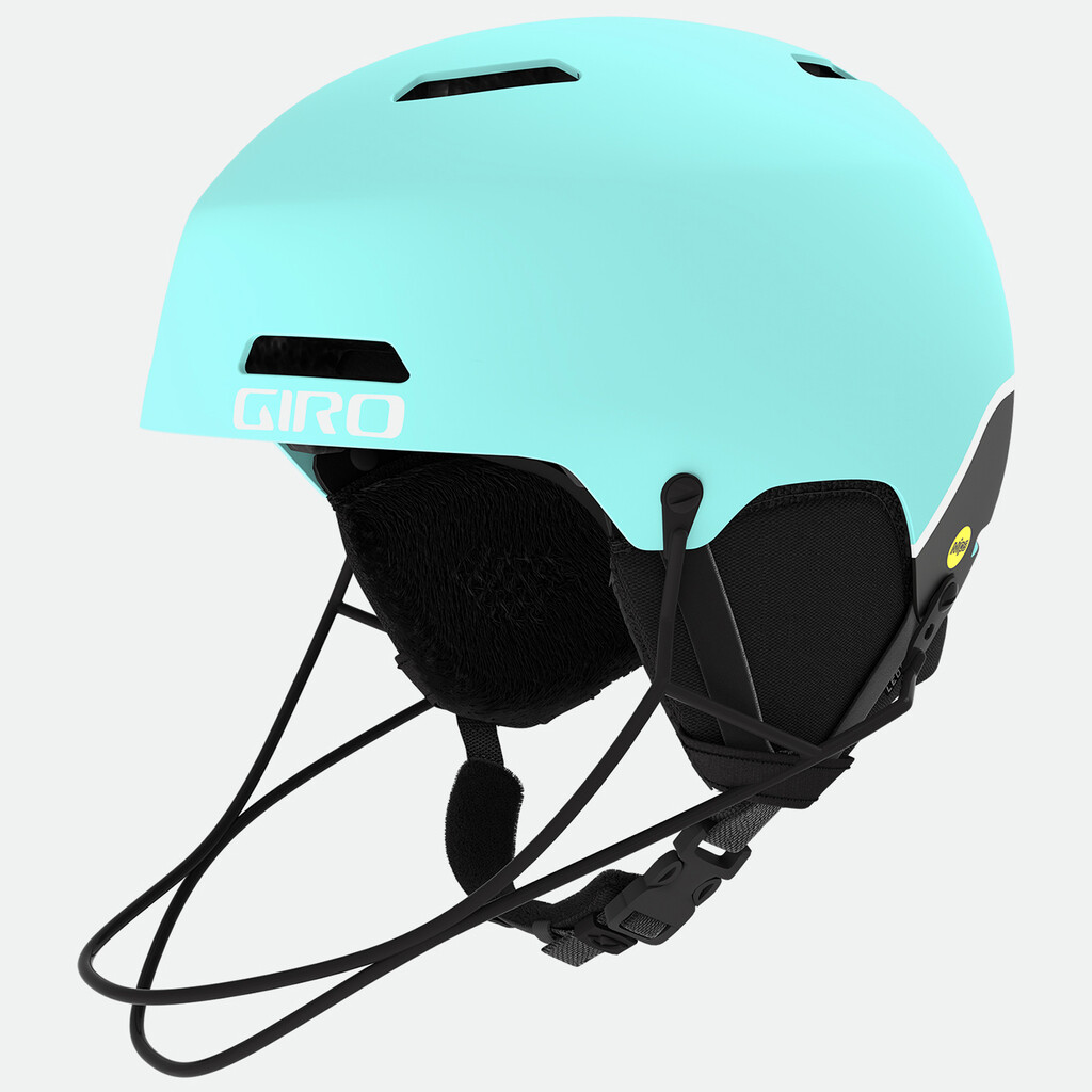 Giro Snow - Ledge SL MIPS Helmet - matte charcoal/cool breeze