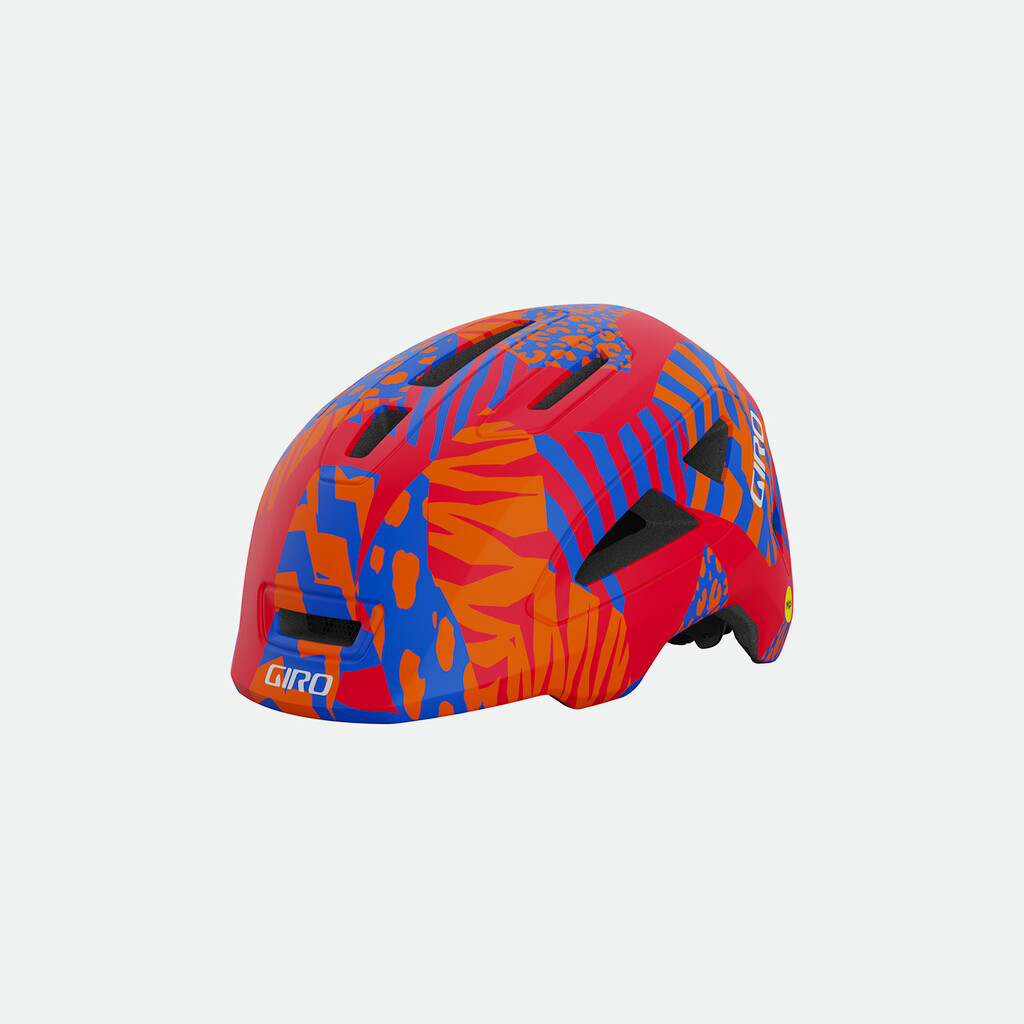 Giro Cycling - Scamp II Helmet - matte red animal