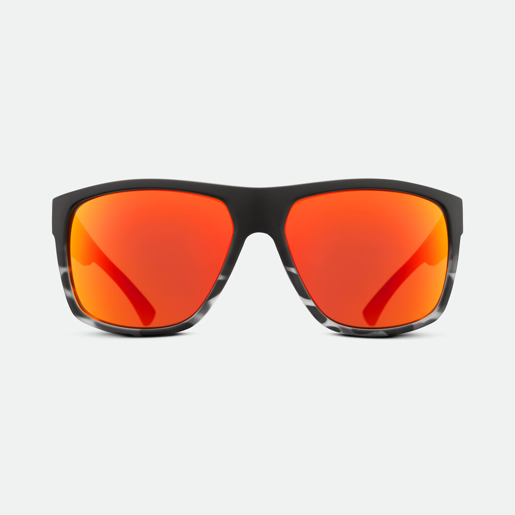 Giro Eyewear - Stark Sunglasses - matte black/tortoise fade;vivid ember S2 - one size
