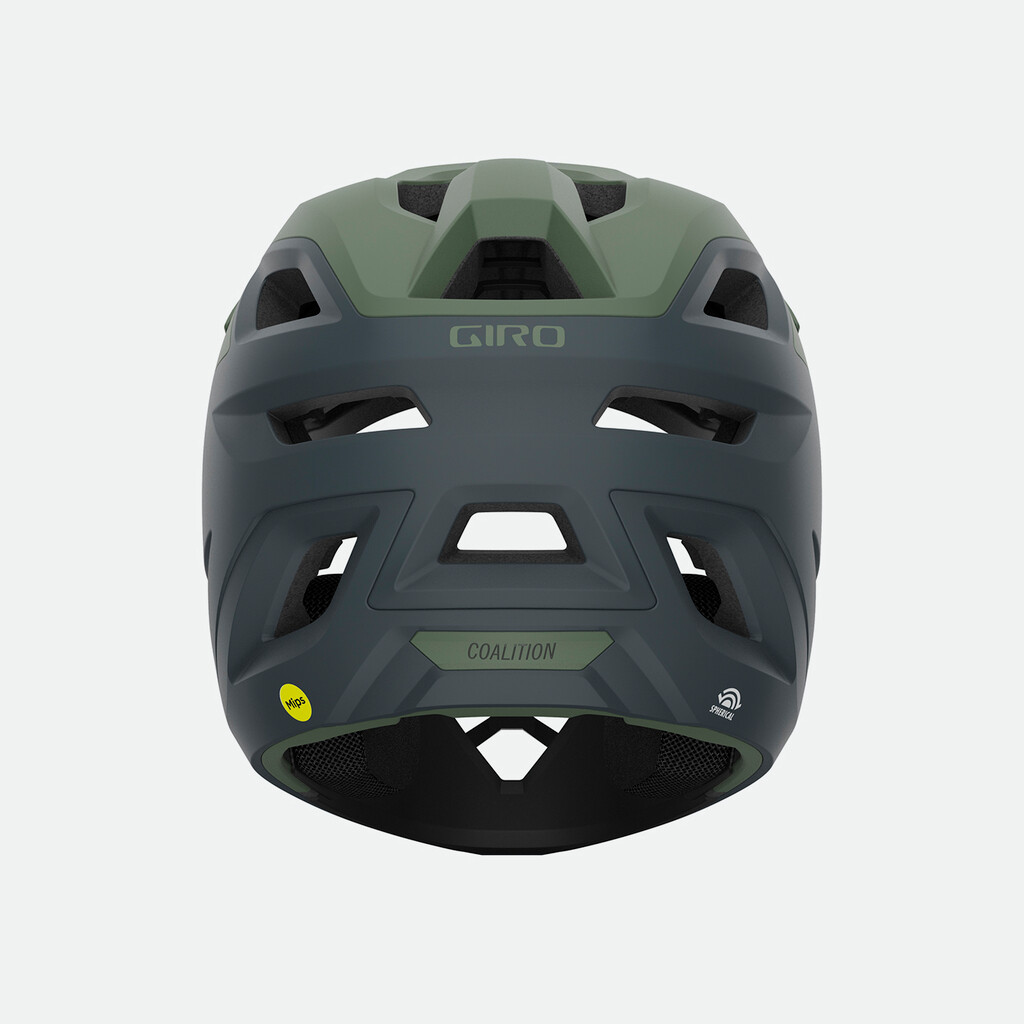 Giro Cycling - Coalition Spherical MIPS Helmet - matte hedge green/dark shark