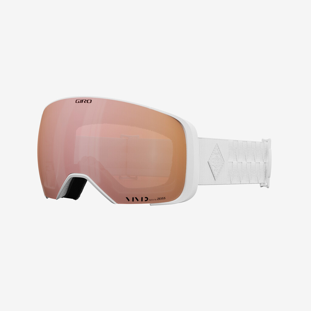 Giro Eyewear - Comp Vivid Goggle - white bliss vivid rose gold S2 +S1