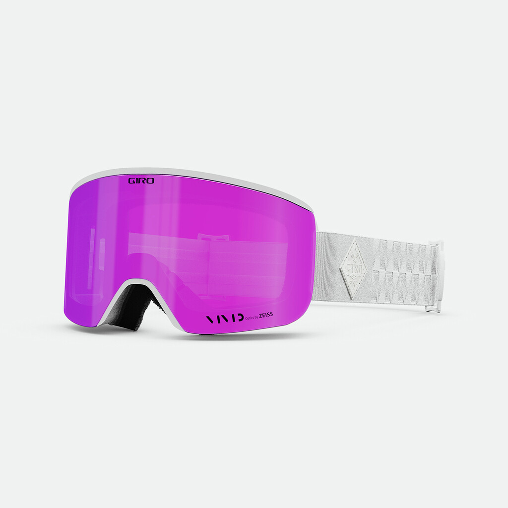 Giro Eyewear - Ella Vivid Goggle - white bliss;vivid pink S2;+S1 - one size