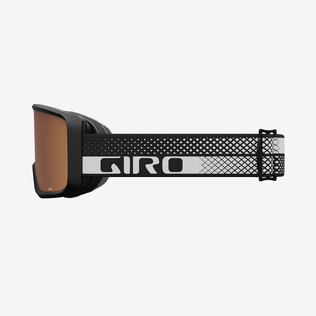 Giro Eyewear - Sagen Goggle - black/white flow;amber gold S2;+S0