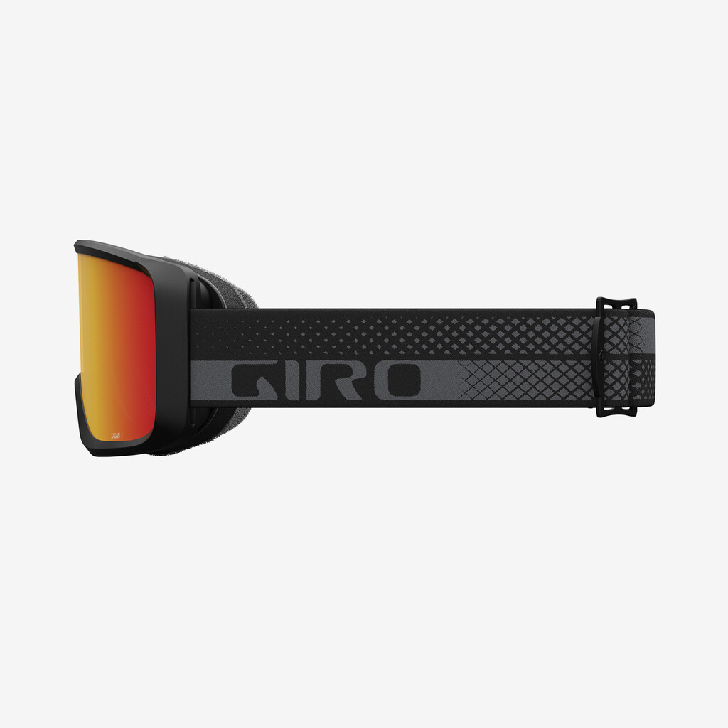 Giro Eyewear - Sagen Goggle - black/grey flow;amber scarlet S2;+S0