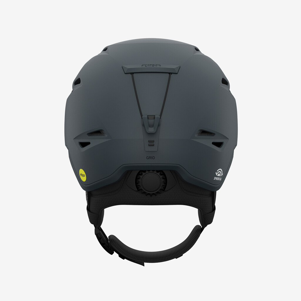 Giro Snow - Grid Spherical MIPS Helmet - matte dark shark