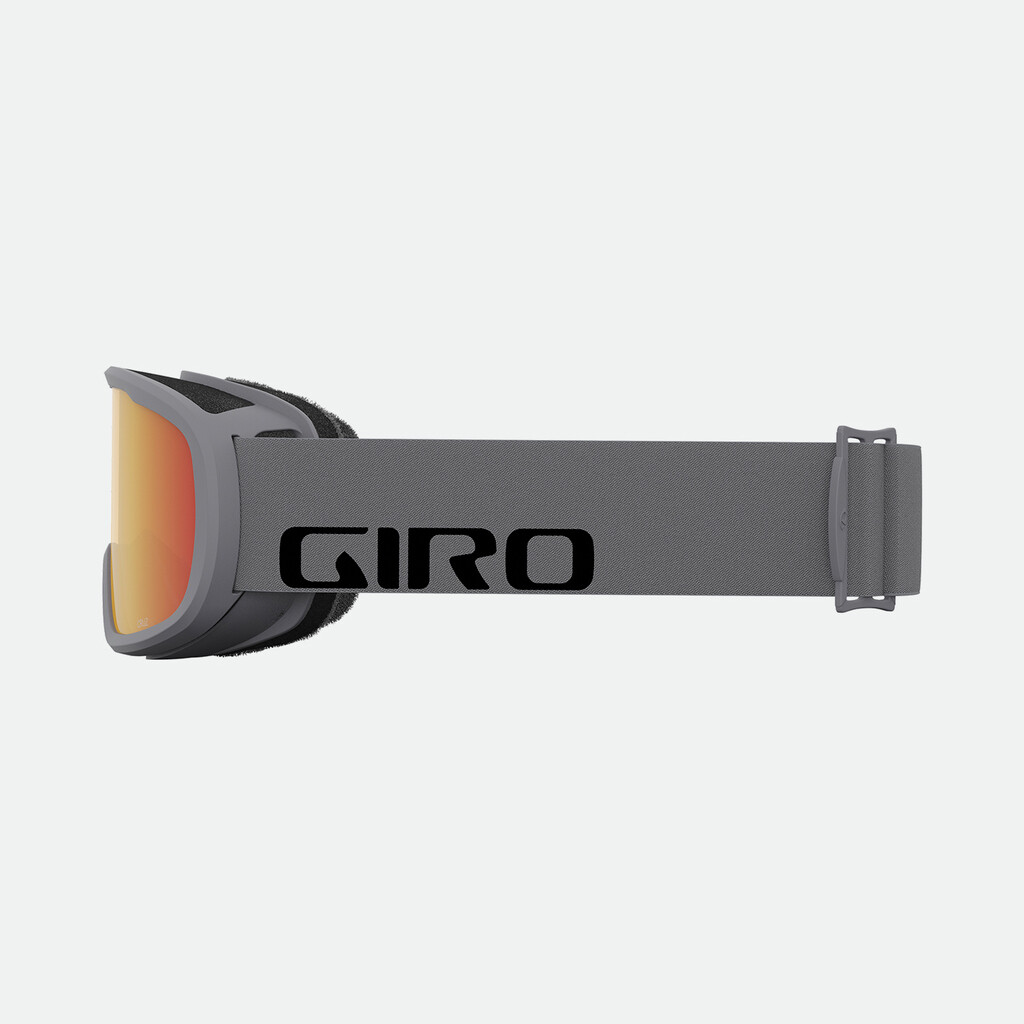 Giro Eyewear - Cruz Flash Goggle - grey wordmark;amber scarlet S2 - one size