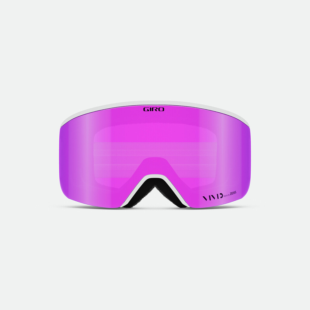 Giro Eyewear - Ella Vivid Goggle - white bliss;vivid pink S2;+S1 - one size