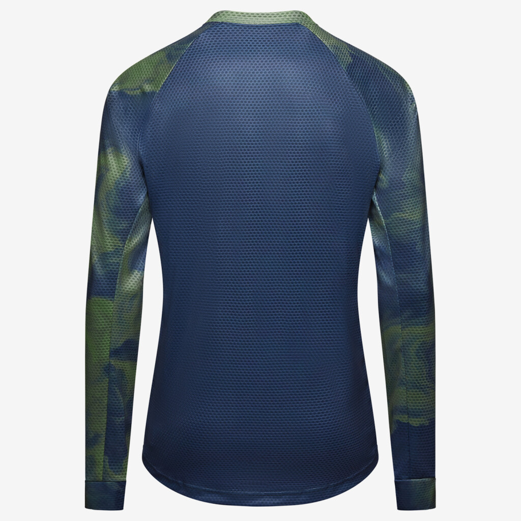 Giro Textil - M Roust LS Jersey - hedge green cosmic