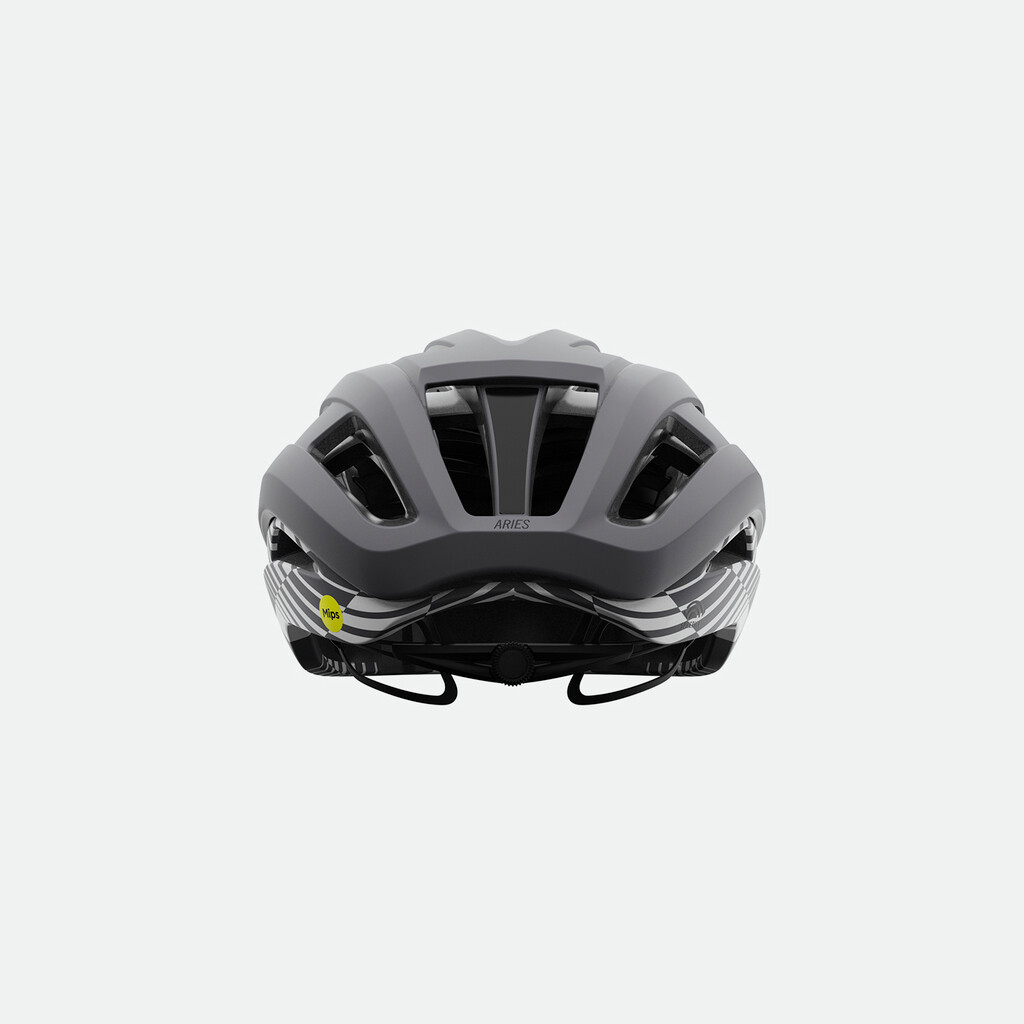 Giro Cycling - Aries Spherical MIPS Helmet - matte white/charcoal rush