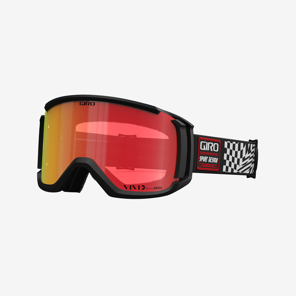 Giro Eyewear - Revolt Vivid Goggle - black/white vertigo;vivid ember S2 - one size