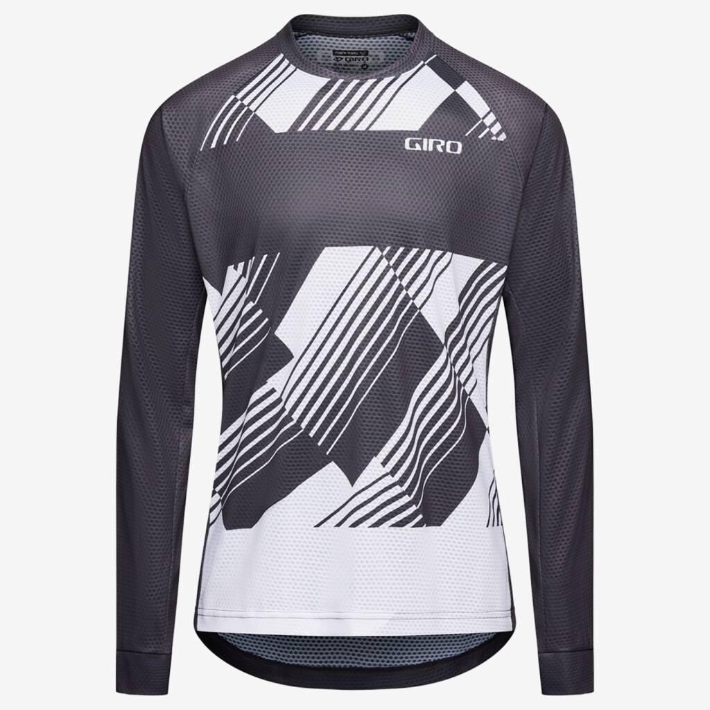 Giro Textil - M Roust LS Jersey - charcoal rush