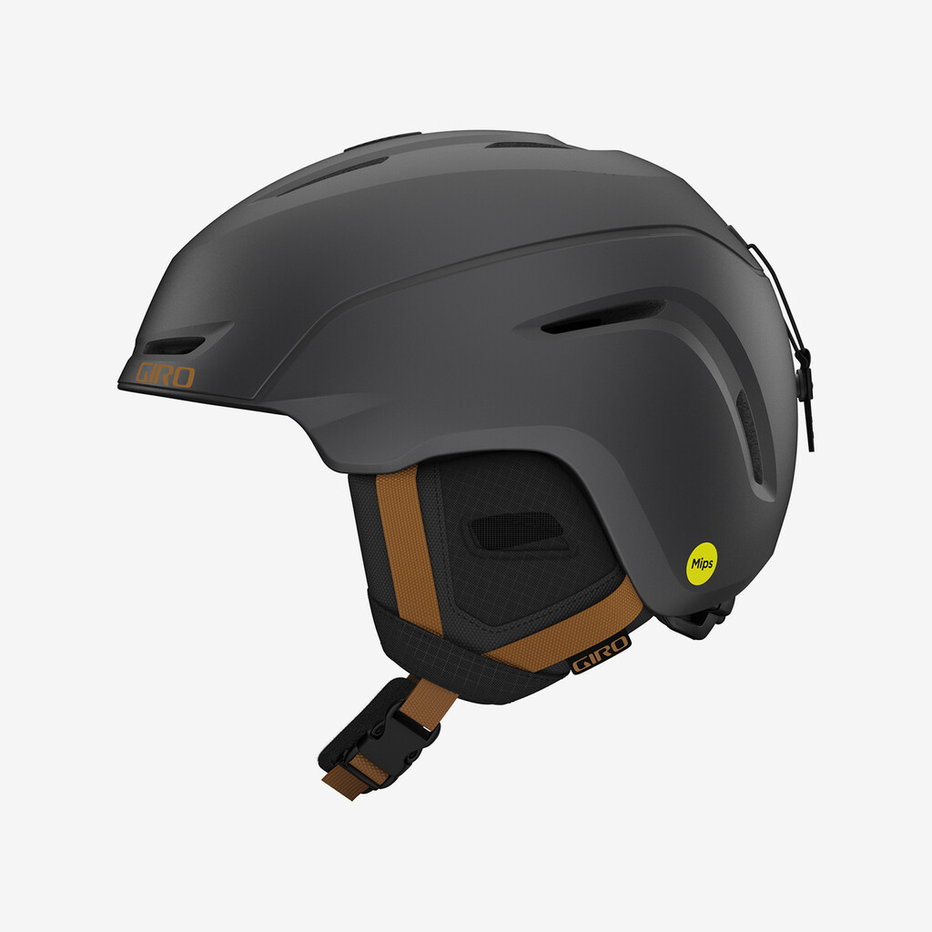 Giro Snow - Neo MIPS Helmet - metallic coal/tan II