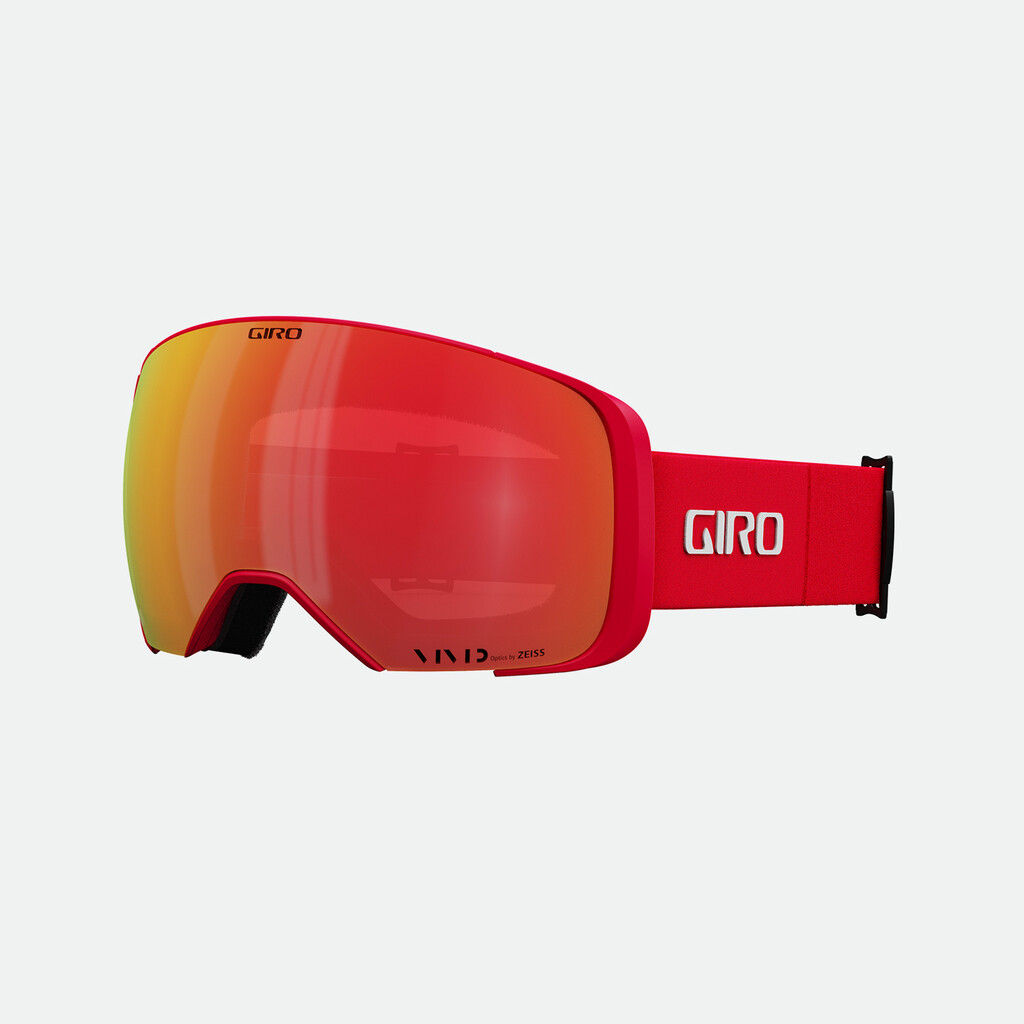 Giro Eyewear - Comp Vivid Goggle - red/black thirds;vivid ember S2;+S1