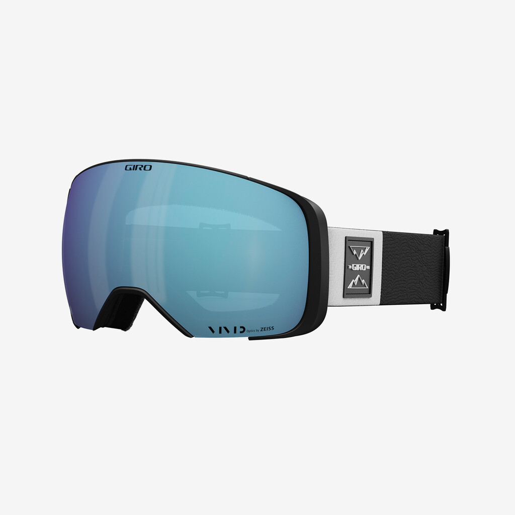 Giro Eyewear - Comp Vivid Goggle - black/white topo;vivid royal S2;+S1