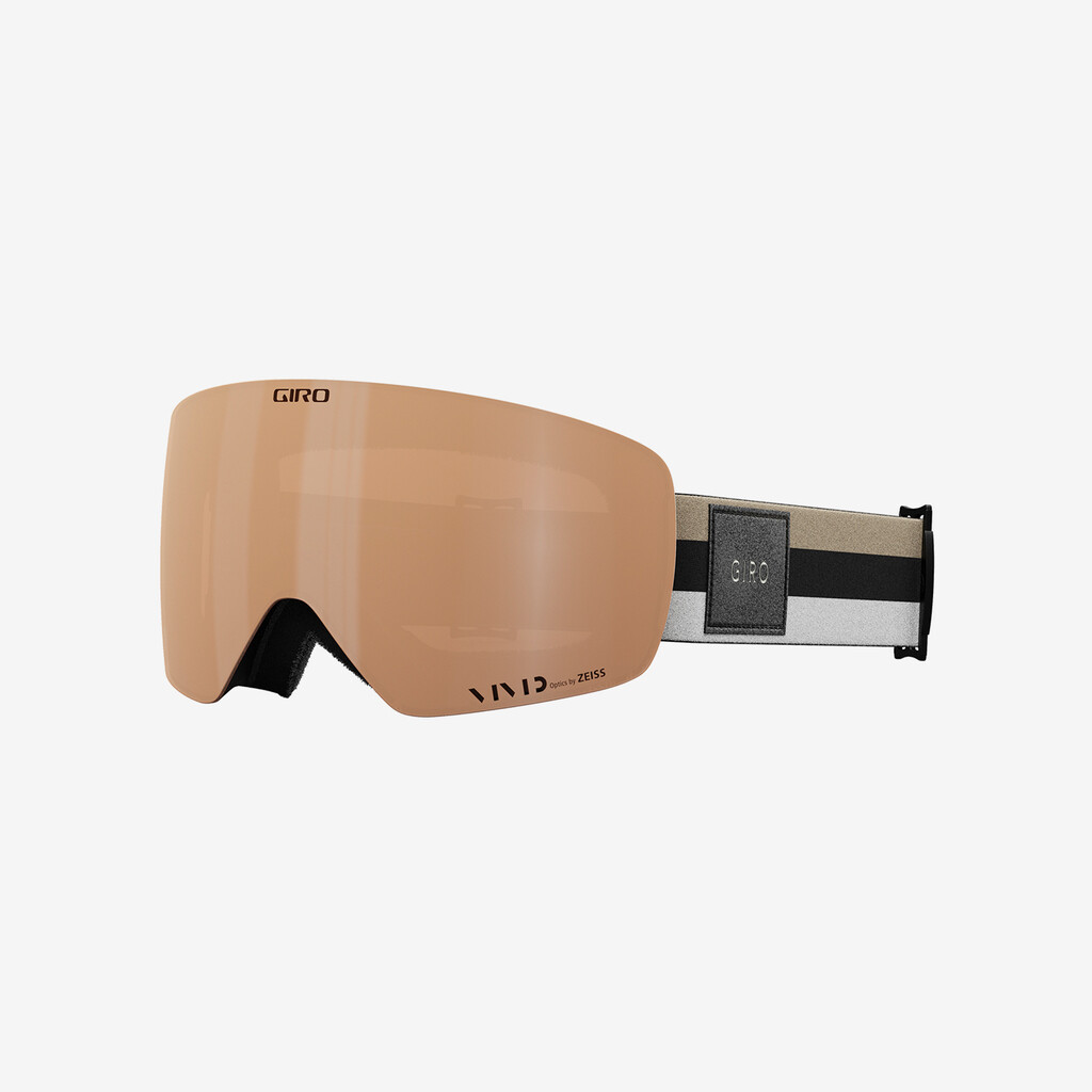 Giro Eyewear - Contour RS W Vivid Goggle - black lx stripe;vivid copper S2;+S1 - one size