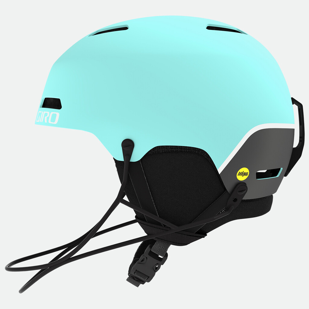 Giro Snow - Ledge SL MIPS Helmet - matte charcoal/cool breeze