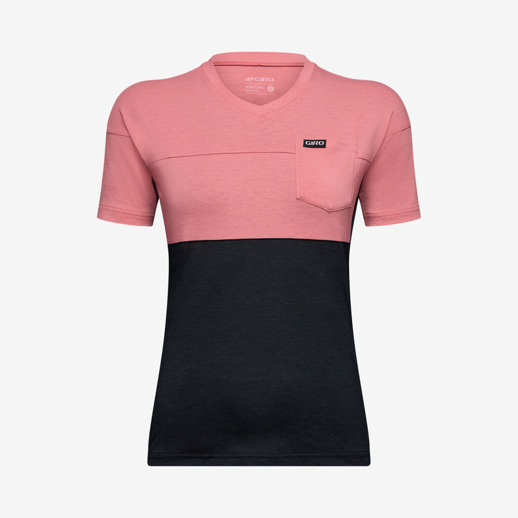 Giro Textil - W Ride LT Jersey - dusty rose/black