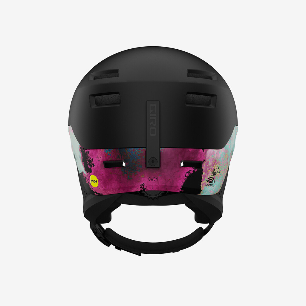 Giro Snow - Owen W Spherical MIPS Helmet - matte black/dark matter