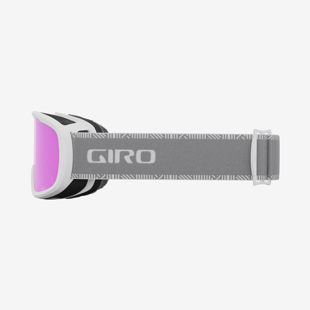 Giro Eyewear - Moxie Flash Goggle - white/grey chute;amber pink S2;+S0 - one size