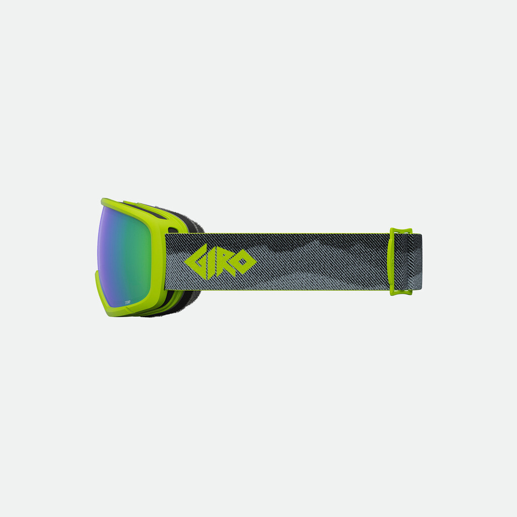 Giro Eyewear - Stomp Flash Goggle - ano lime linticular;loden green S2 - one size